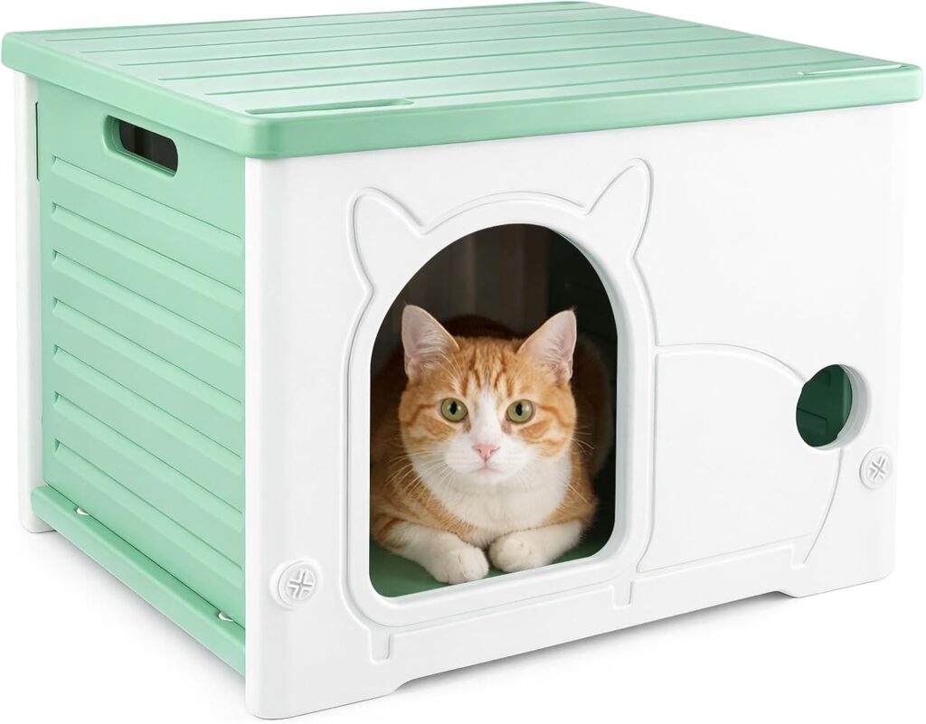 Cat House Cave All-Weather Outdoor Insulated